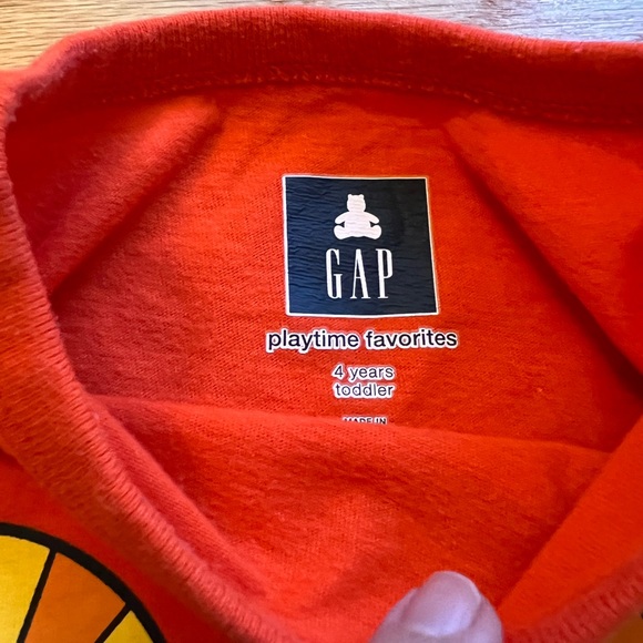 Gap Mickey Mouse Disney Long Sleeves T Shirts Size 4T & Gap Orange T Shirt - Picture 10 of 12